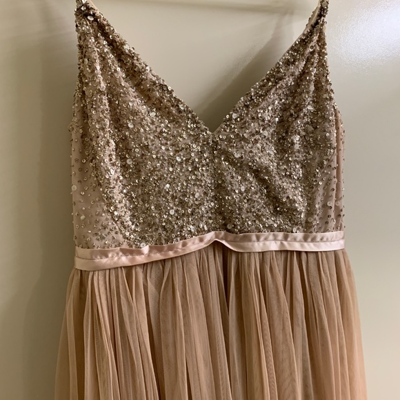 BHLDN AVERY DRESS - BLUSH - Picture 6 of 15